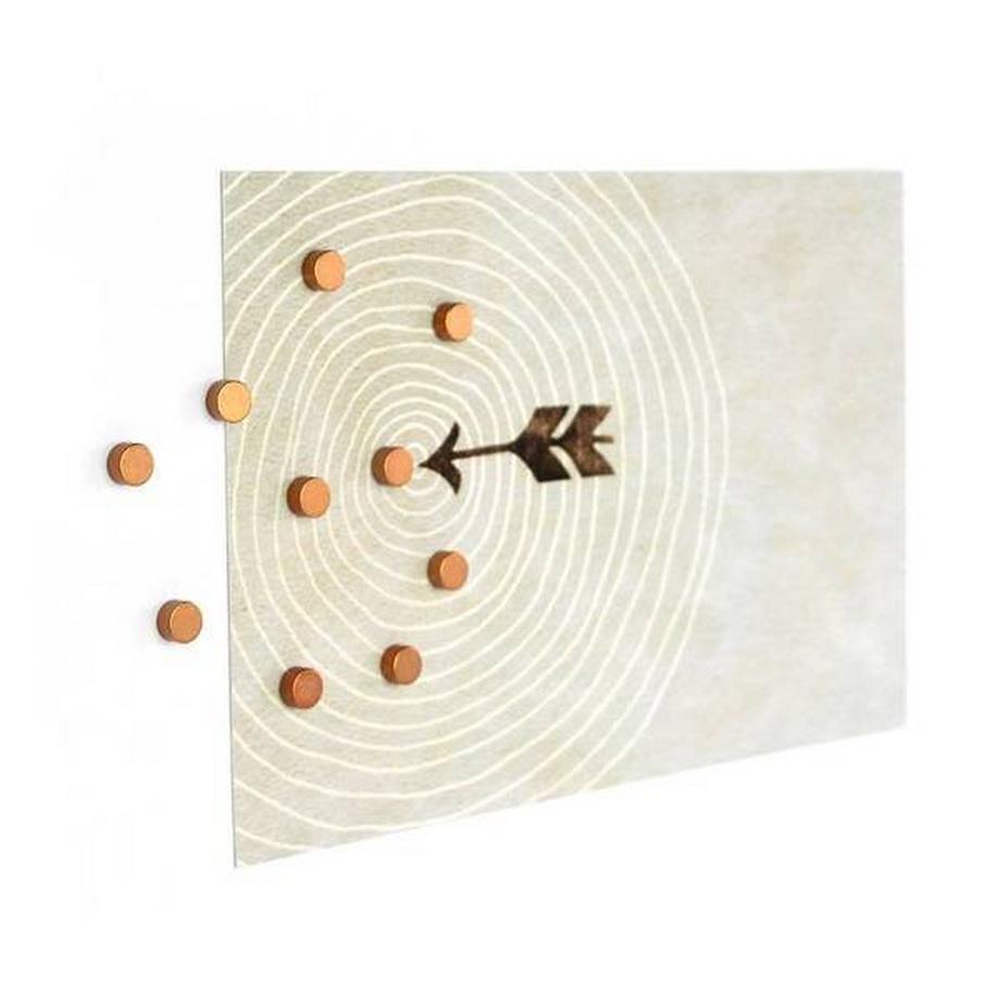 trendform Magnete STEELY 10er Set kupfer  