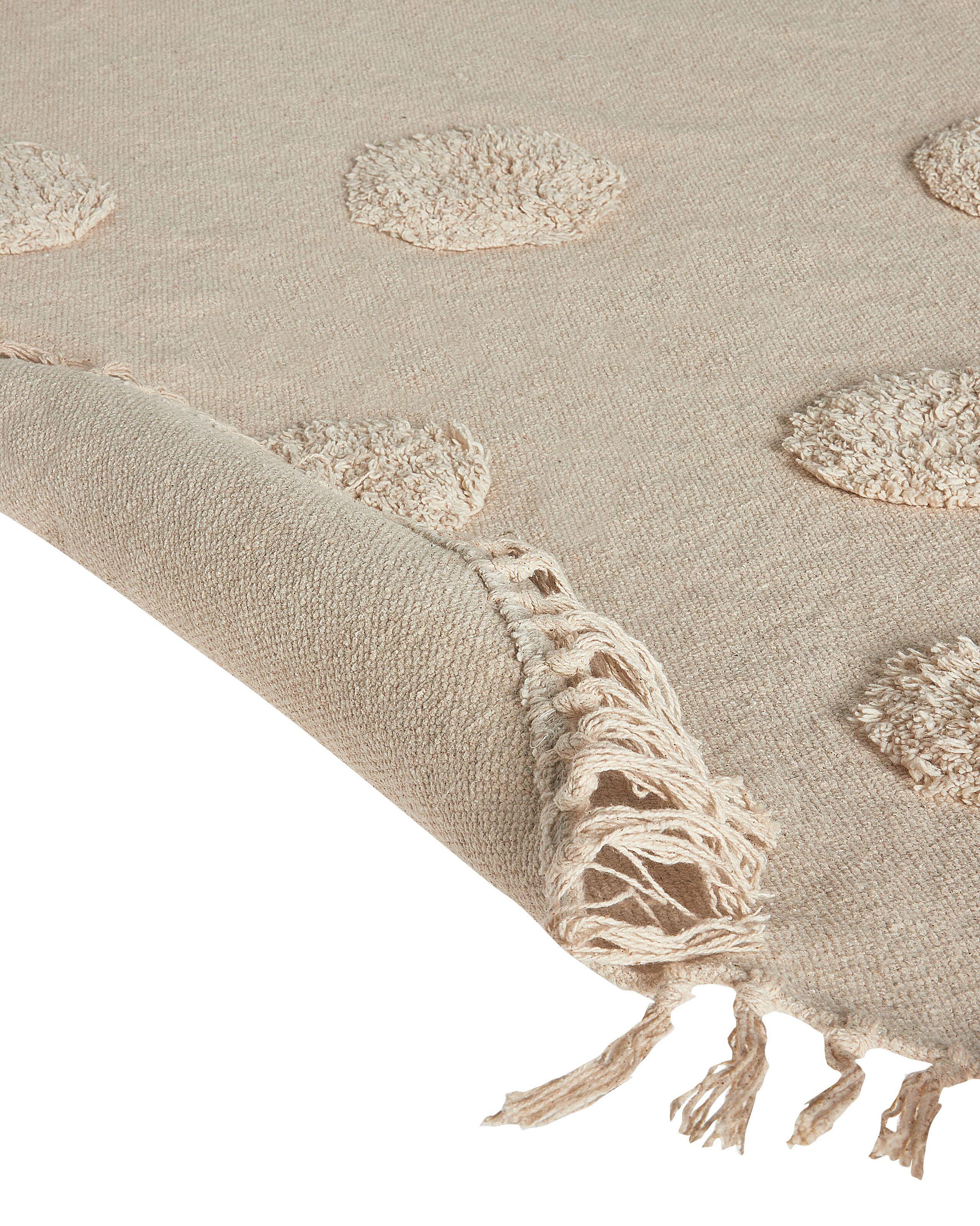 Beliani Tapis en Coton Boho WAHAR  