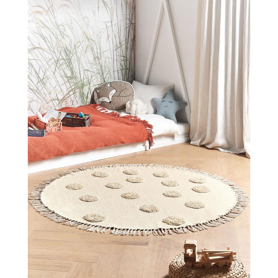 Beliani Tapis enfant en Coton  WAHAR  