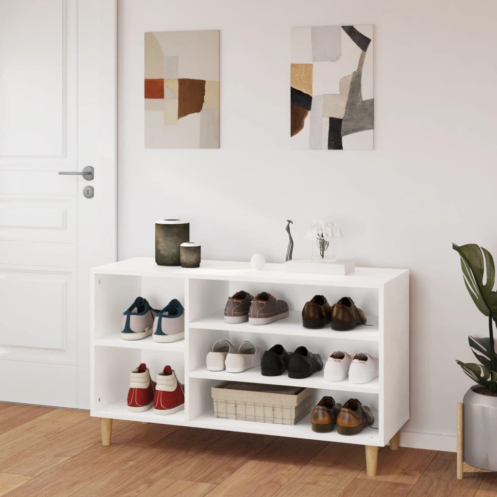 VidaXL Armoire à chaussures bois d'ingénierie  