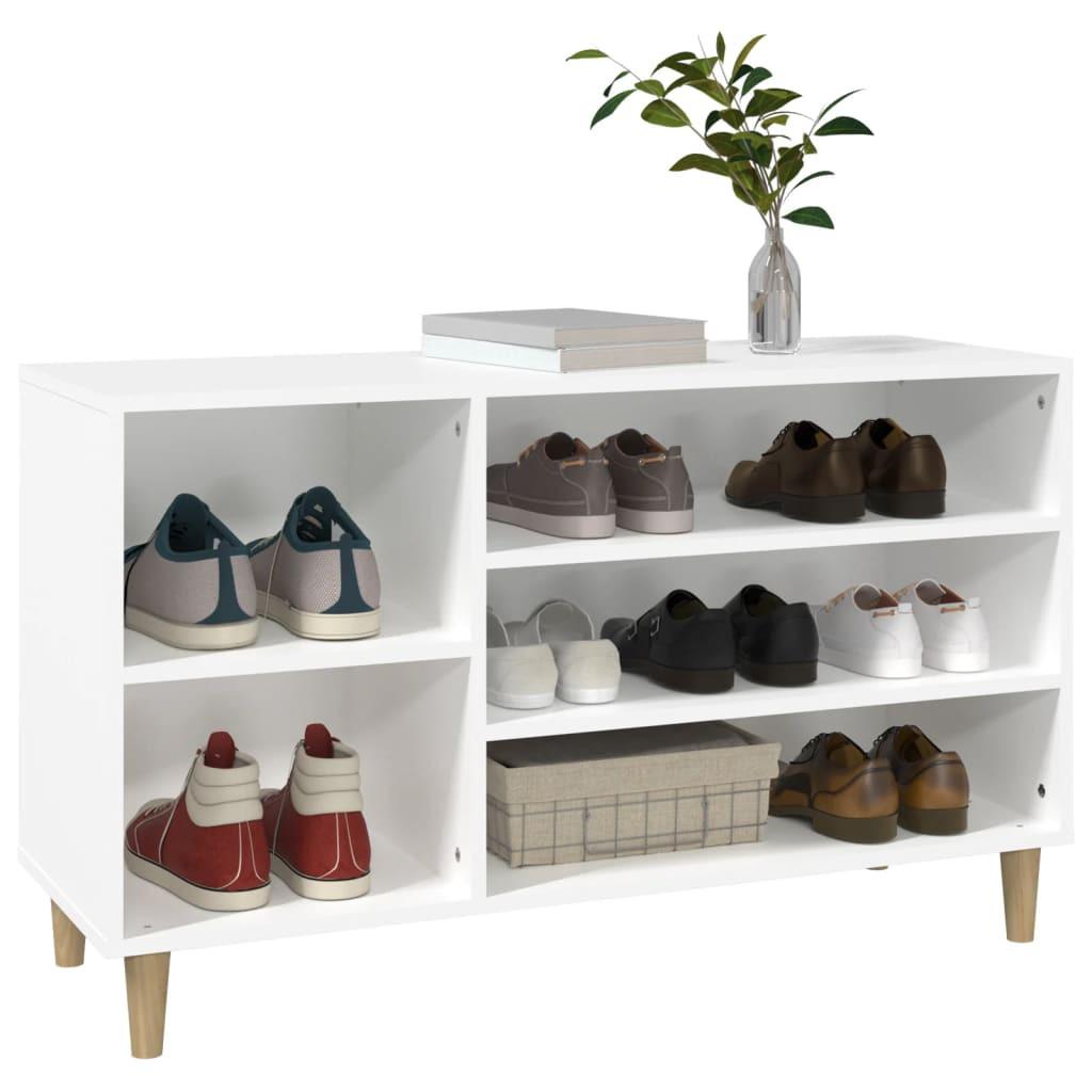 VidaXL Armoire à chaussures bois d'ingénierie  