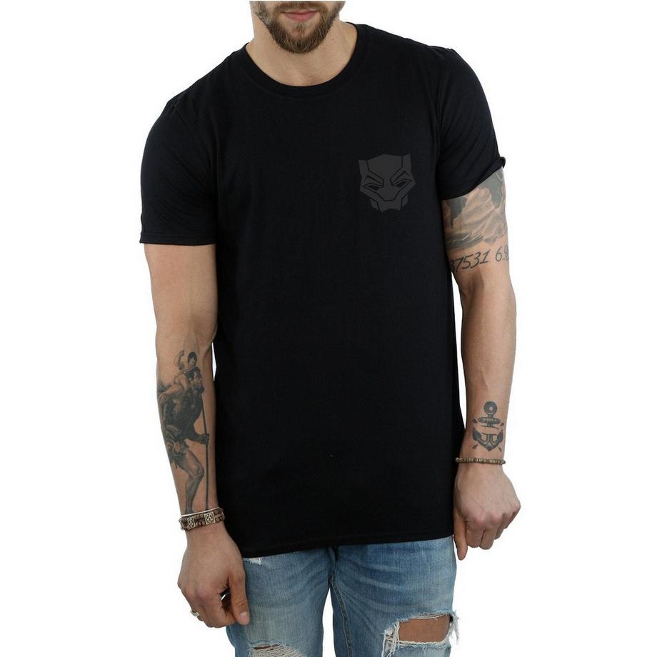 MARVEL Black On Black T-Shirt  