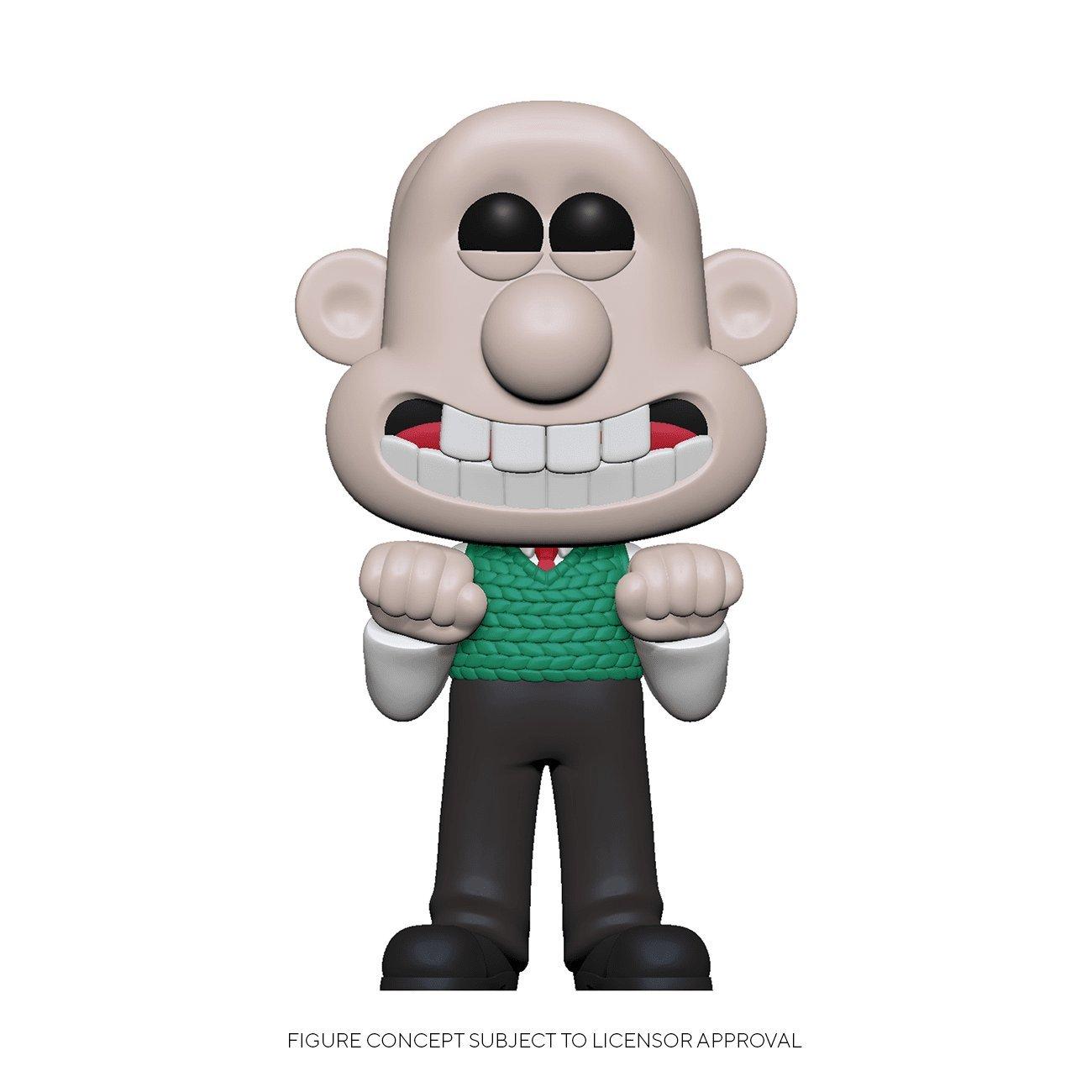 Funko  Wallace & Gromit POP! Animation Vinyl Figur Wallace 