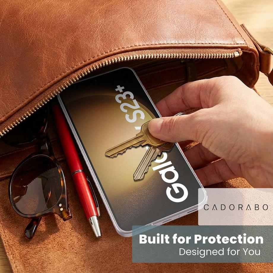 Cadorabo  Samsung Galaxy S23 PLUS Schutzfolie Schutzglas 
