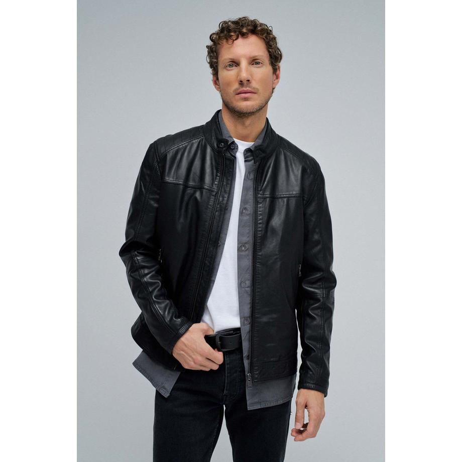 Lederjacke Biker