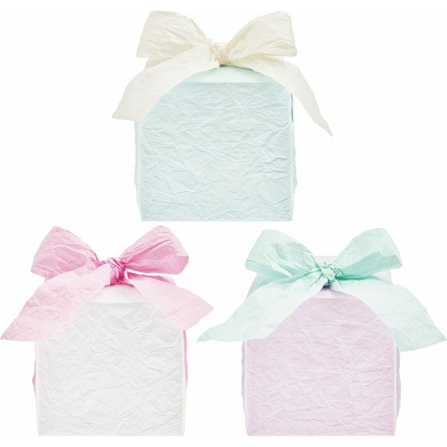 RICO-Design ruban en papier plissé, lot de 3  
