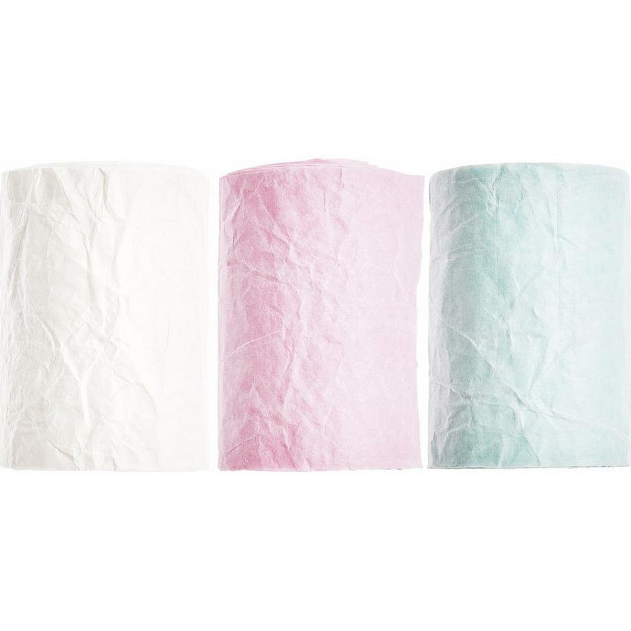 RICO-Design ruban en papier plissé, lot de 3  