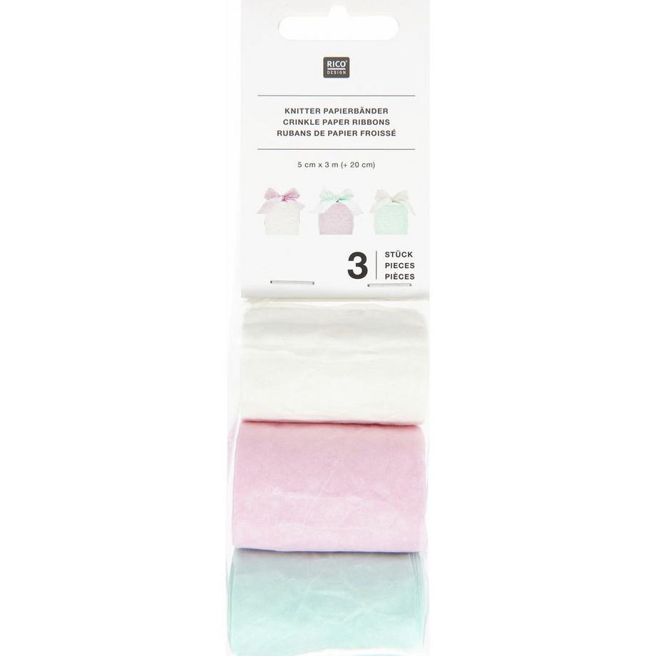 Knitter Papierbänder 3 Stück