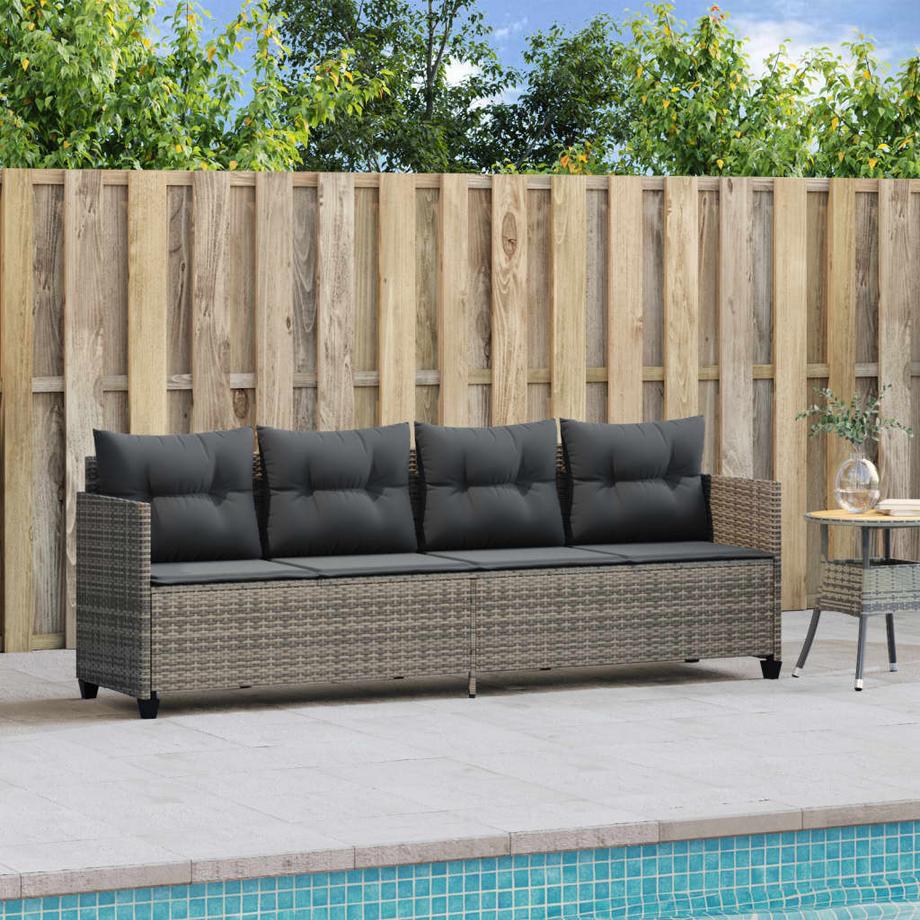 VidaXL lettino Polirattan  