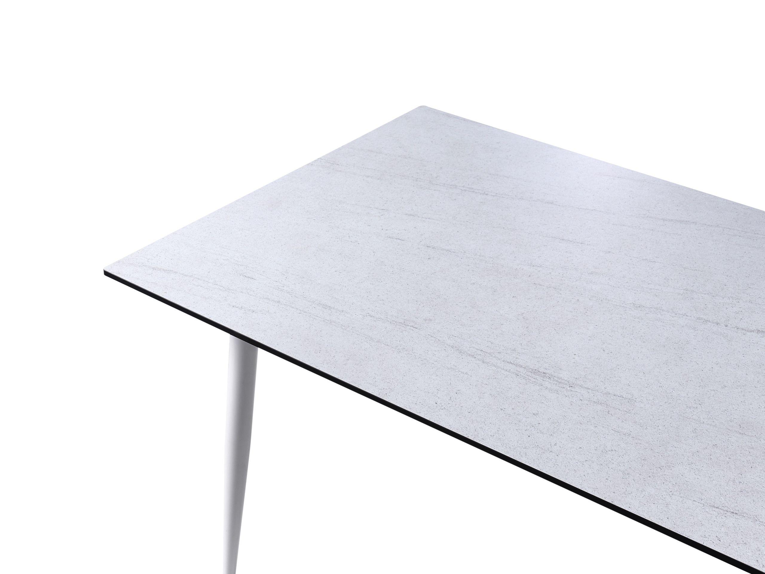 Beliani Table de salle à manger de jardin en Panneau stratifié haute pression HPL Moderne TOLENTINO  