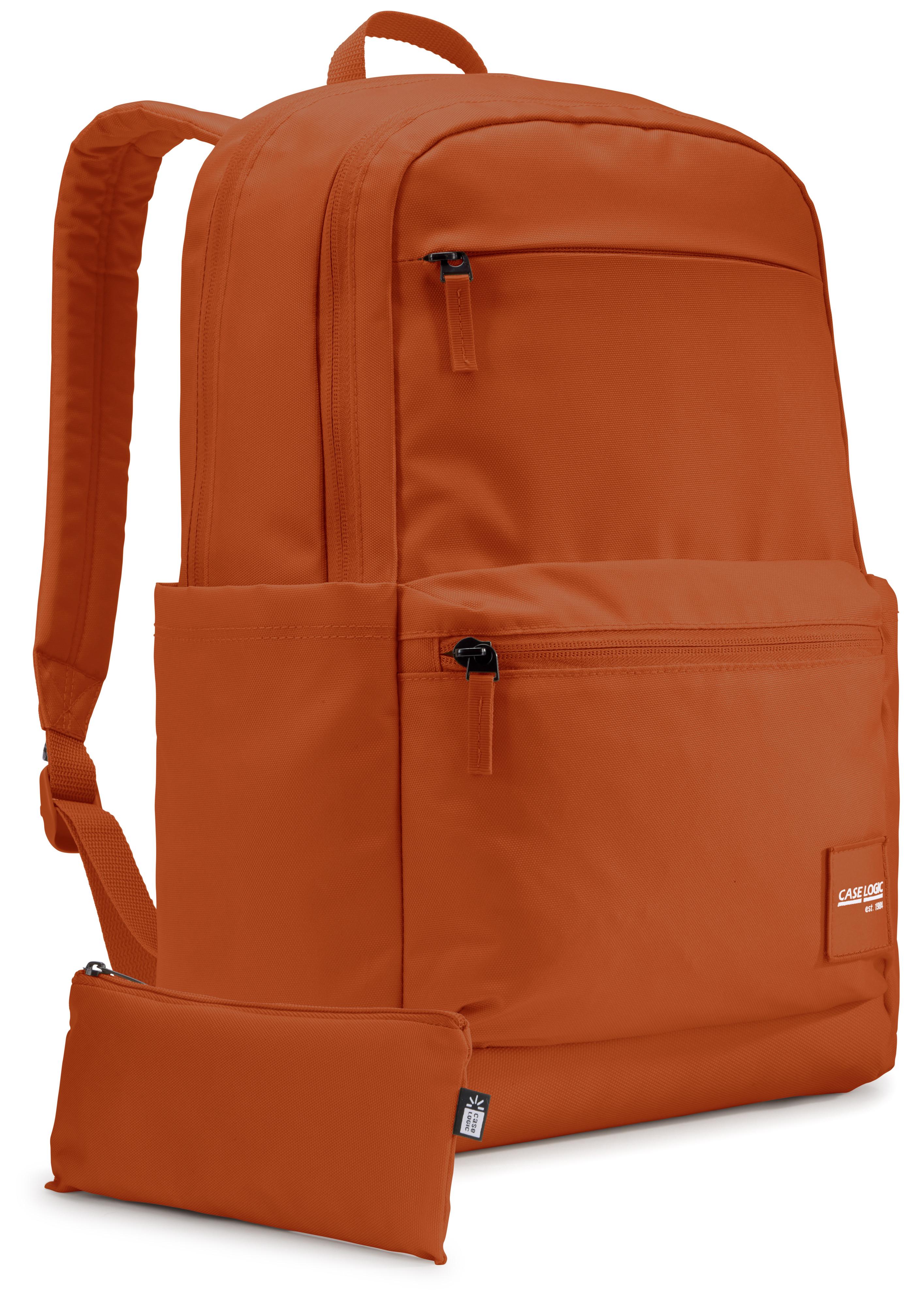 case LOGIC®  Campus CCAM3216 - Raw copper zaino Zaino casual Arancione Poliestere 