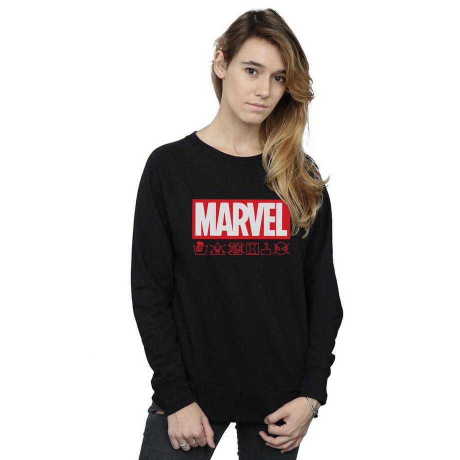 MARVEL Wash Care Sweatshirt  