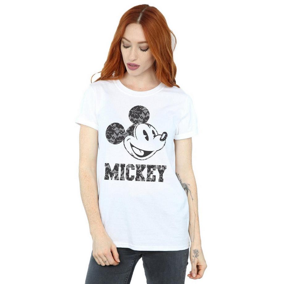 Disney Mickey Mouse T-Shirt Stampata  