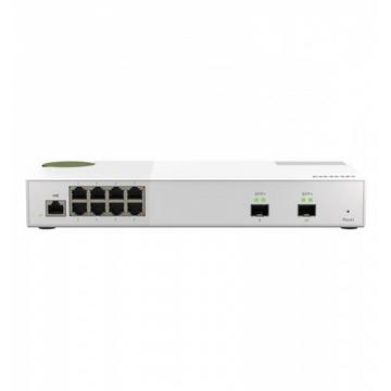 QSW-M2108-2S, 8 port , 2 port SFP+, web managed switch (8 Ports)