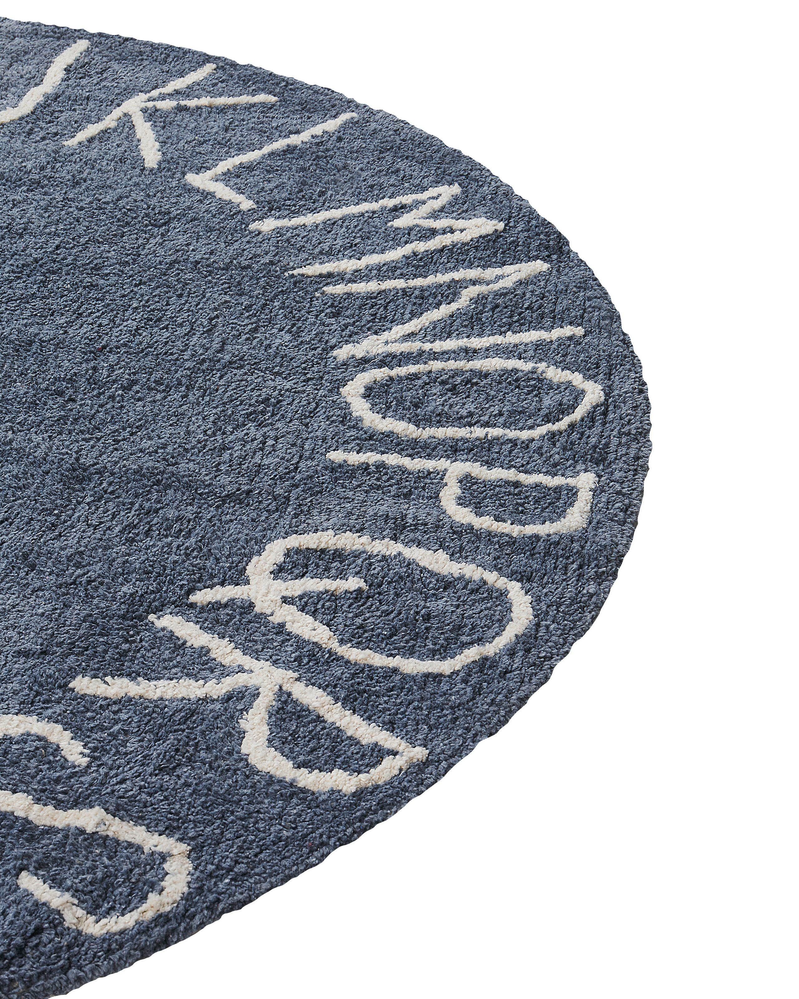 Beliani Teppich aus Baumwolle Modern VURGUN  