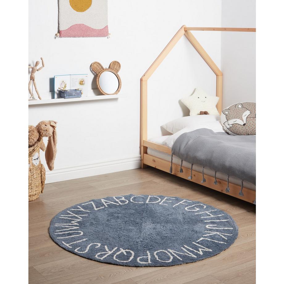 Beliani Tappeto per bambini en Cotone Moderno VURGUN  