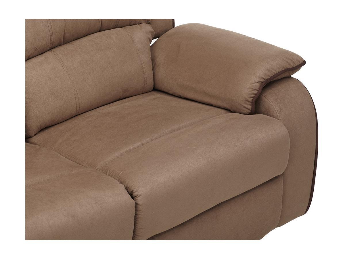 Vente-unique Relaxsofa Microfaser 2Sitzer HERNANI  