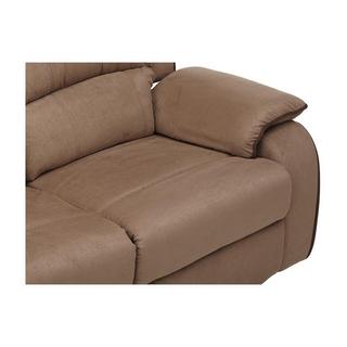 Vente-unique Relaxsofa Microfaser 2Sitzer HERNANI  