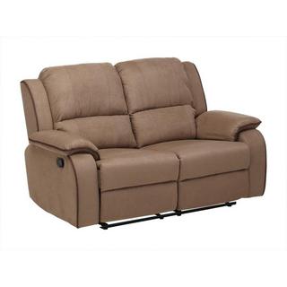 Vente-unique Relaxsofa Microfaser 2Sitzer HERNANI  