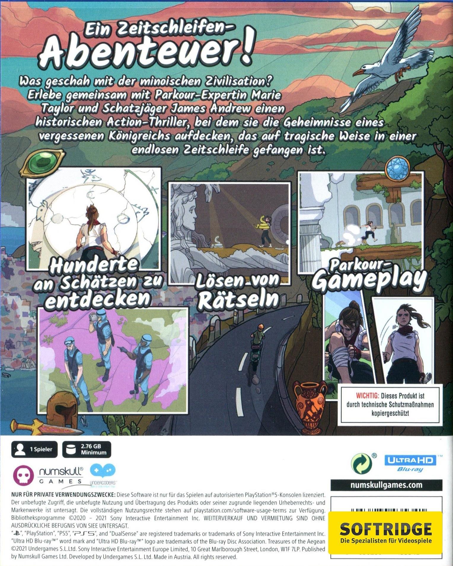 Numskull Games  Treasures of the Aegean 