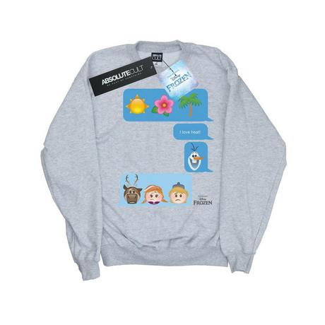 Disney  Frozen I Love Heat Sweatshirt 