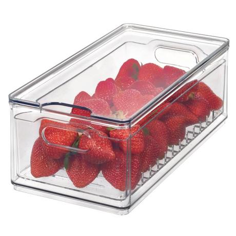 iDesign HOME EDIT   Frischhaltebox KLAR   Berry Bin gross  