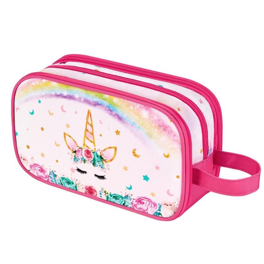 Only-bags.store Kinder Kulturtasche zum Aufhängen Einhorn  