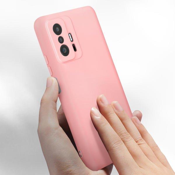 Avizar  Cover Xiaomi 11T e 11T Pro Rosa Chiaro 