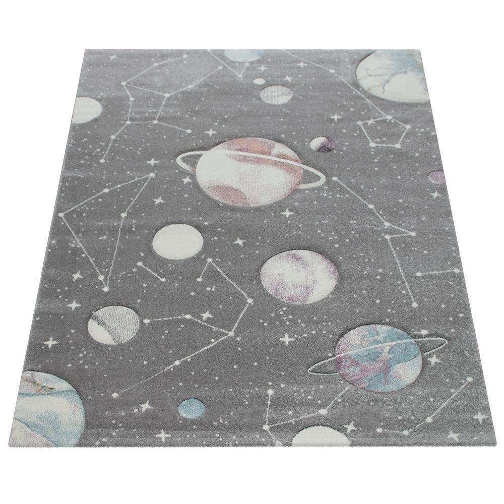 Paco Home Childret Carpet Children's Room Planets Stars  