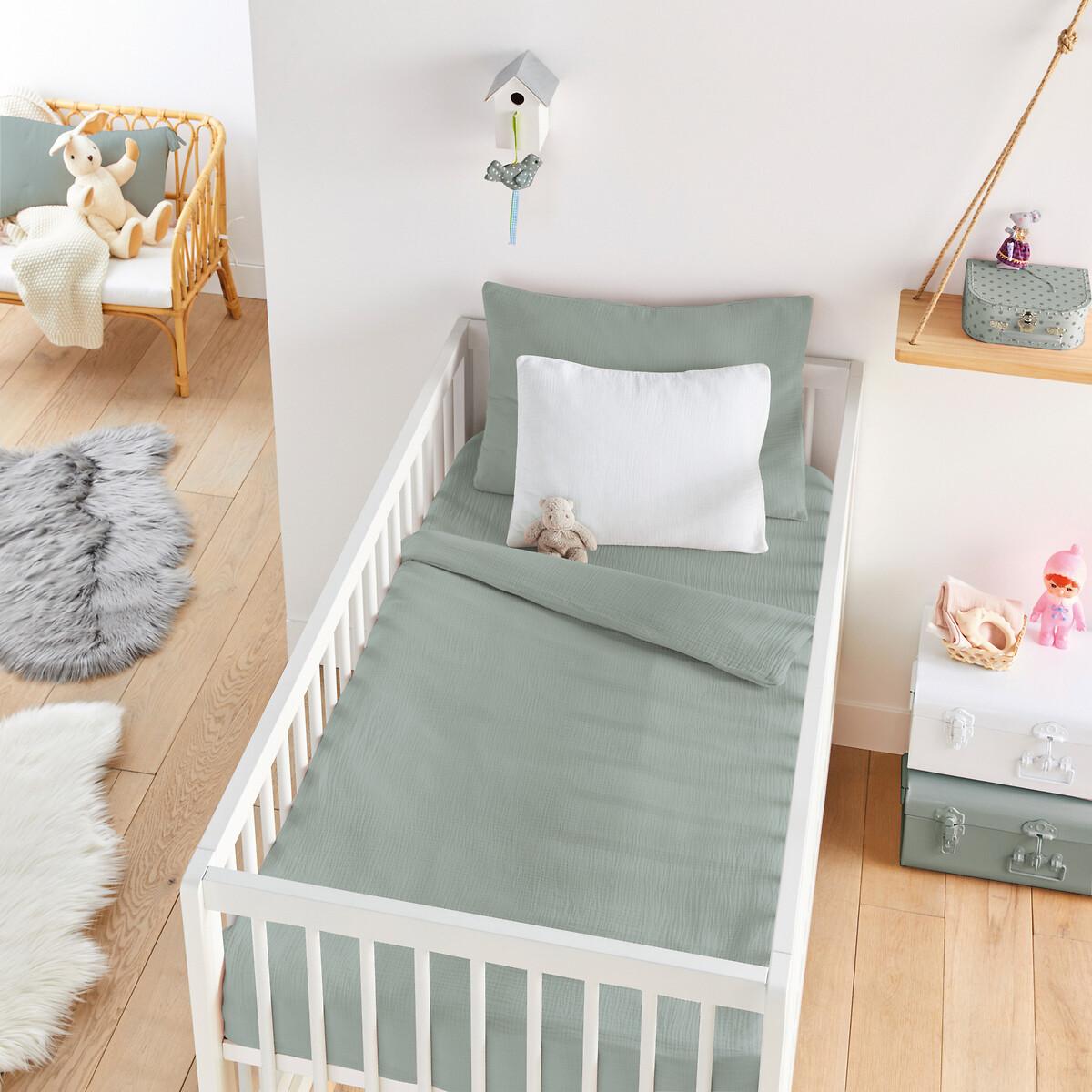 La Redoute Intérieurs Housse de couette bébé gaze de coton  