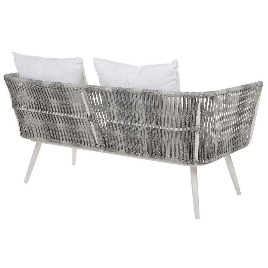 Beliani Lounge Set mit Tisch aus PE Rattan Modern RAGUSA  