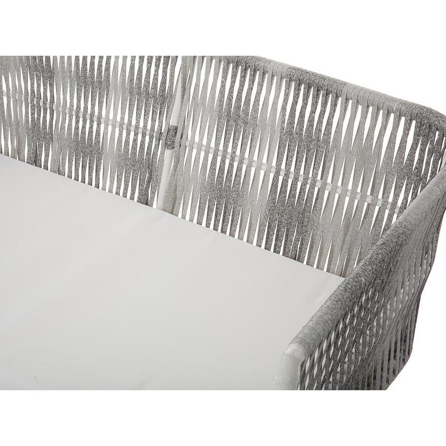 Beliani Lounge Set mit Tisch aus PE Rattan Modern RAGUSA  