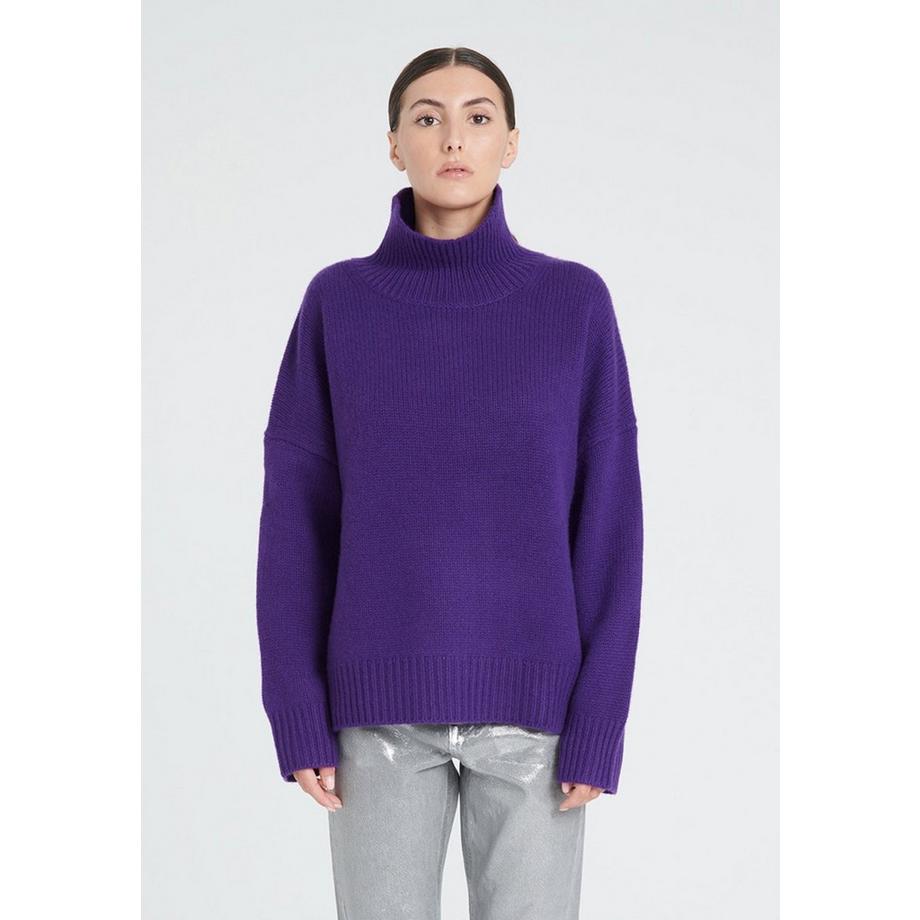 Studio Cashmere8 ZAYA 3 Pull Col Roulé 10 Fils  