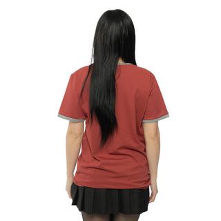 Guns N Roses T-Shirt Classica con Stampa Logo Ringer  