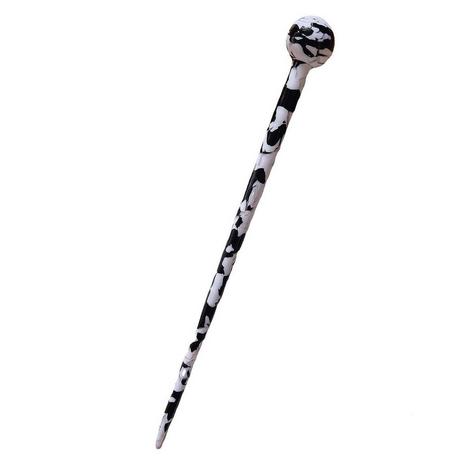 B2X Pic à Cheveux Noir Blanc 18.6 cm  