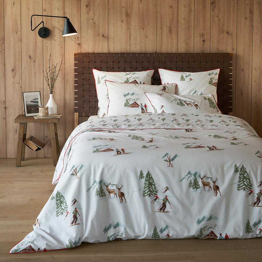 Housse de couette en percale de coton