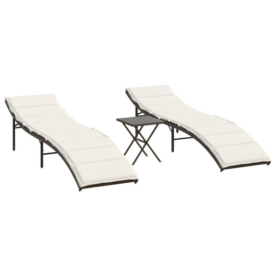 Sonnenliege poly-rattan