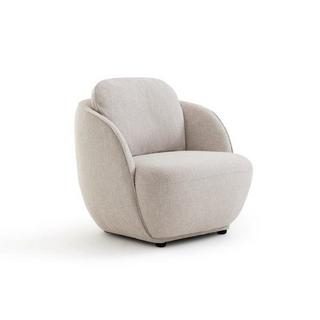 AM.PM Fauteuil boule tissu coton chiné  