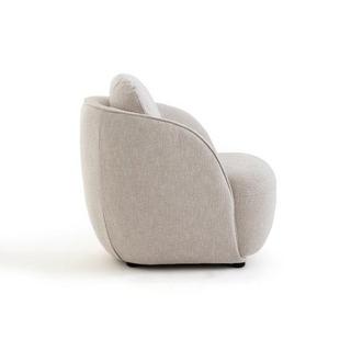 AM.PM Fauteuil boule tissu coton chiné  