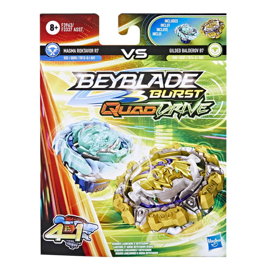 Hasbro  Beyblade Quad Drive F3963ES0 gioco/giocattolo di abilità Trottola da lancio 