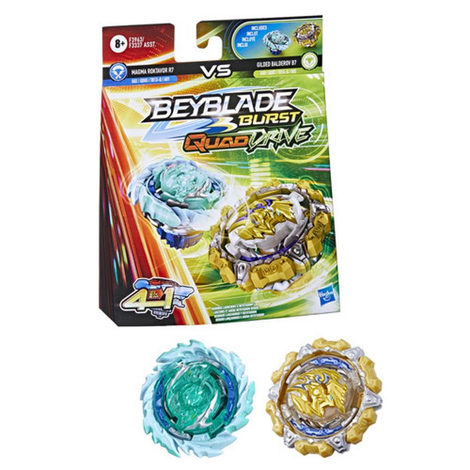 Hasbro  Beyblade Quad Drive F3963ES0 gioco/giocattolo di abilità Trottola da lancio 