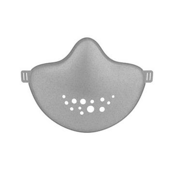 Koziol Community Mask - Organic Grey inkl. 1 Filter