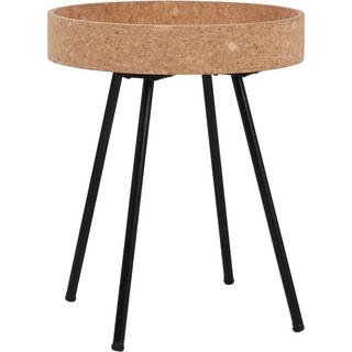 mutoni Table d'appoint Frabsta naturel 45 (set de 2)  