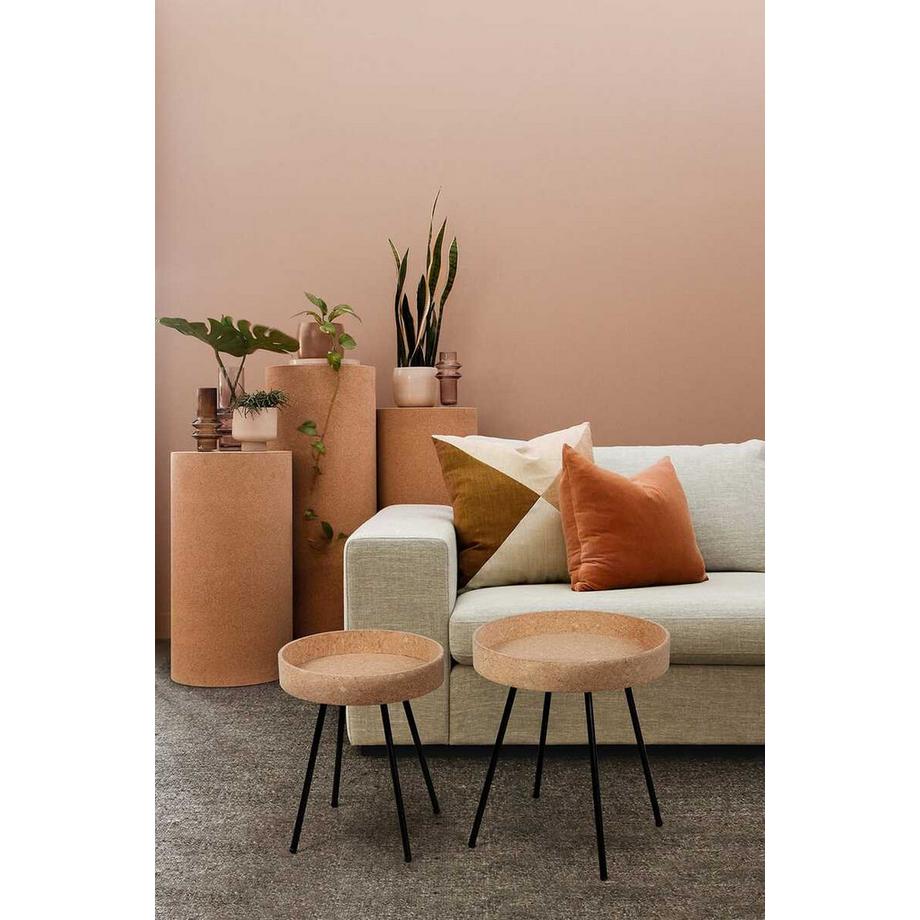 mutoni Tavolino Frabsta natural 45 (set di 2)  