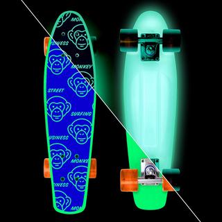 streetsurfing  Cruiser Beach Board Glow Monkey Business 