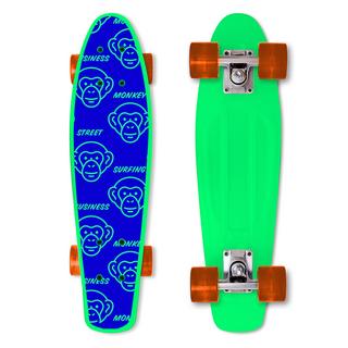 streetsurfing  Cruiser Beach Board Glow Monkey Business 