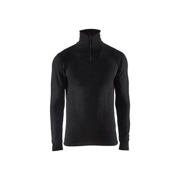 maglia termica con collo a zip xwarm