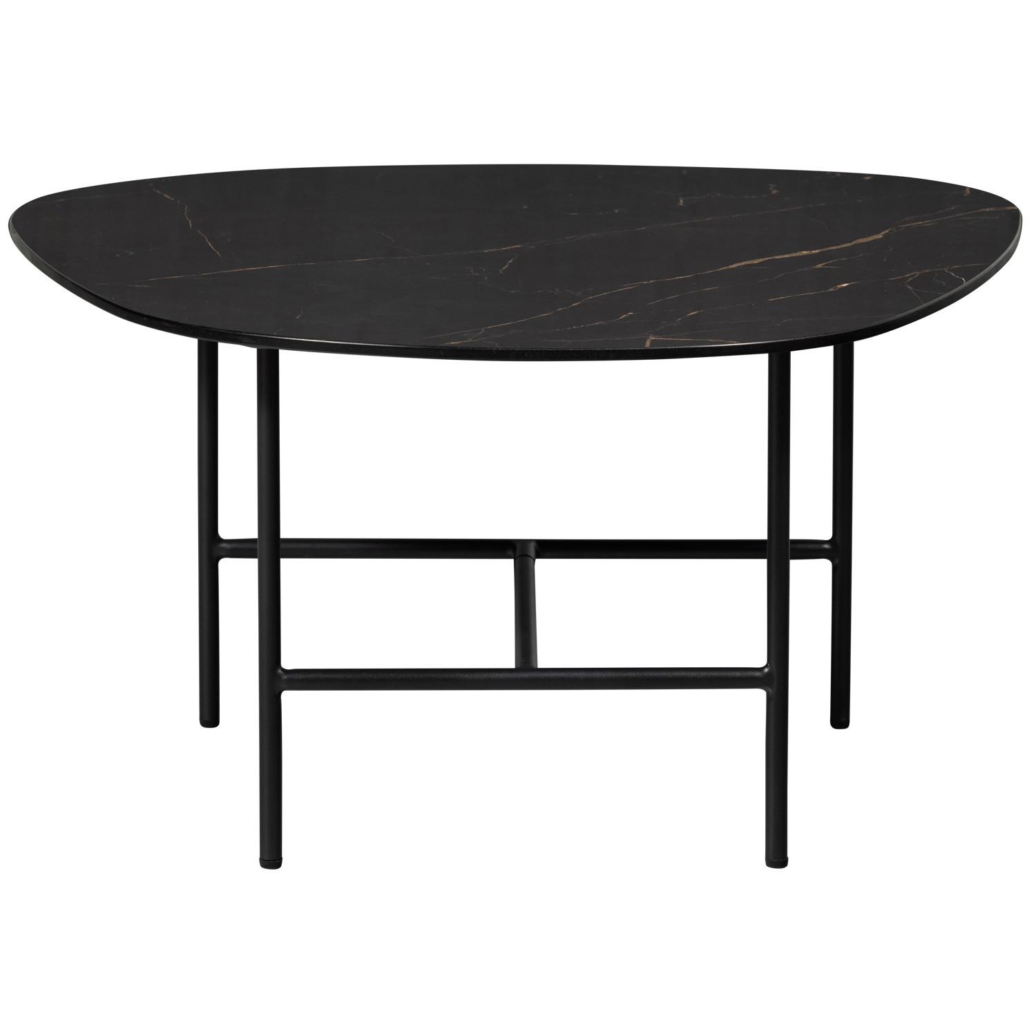 mutoni Table basse Vajen noir 70x70  