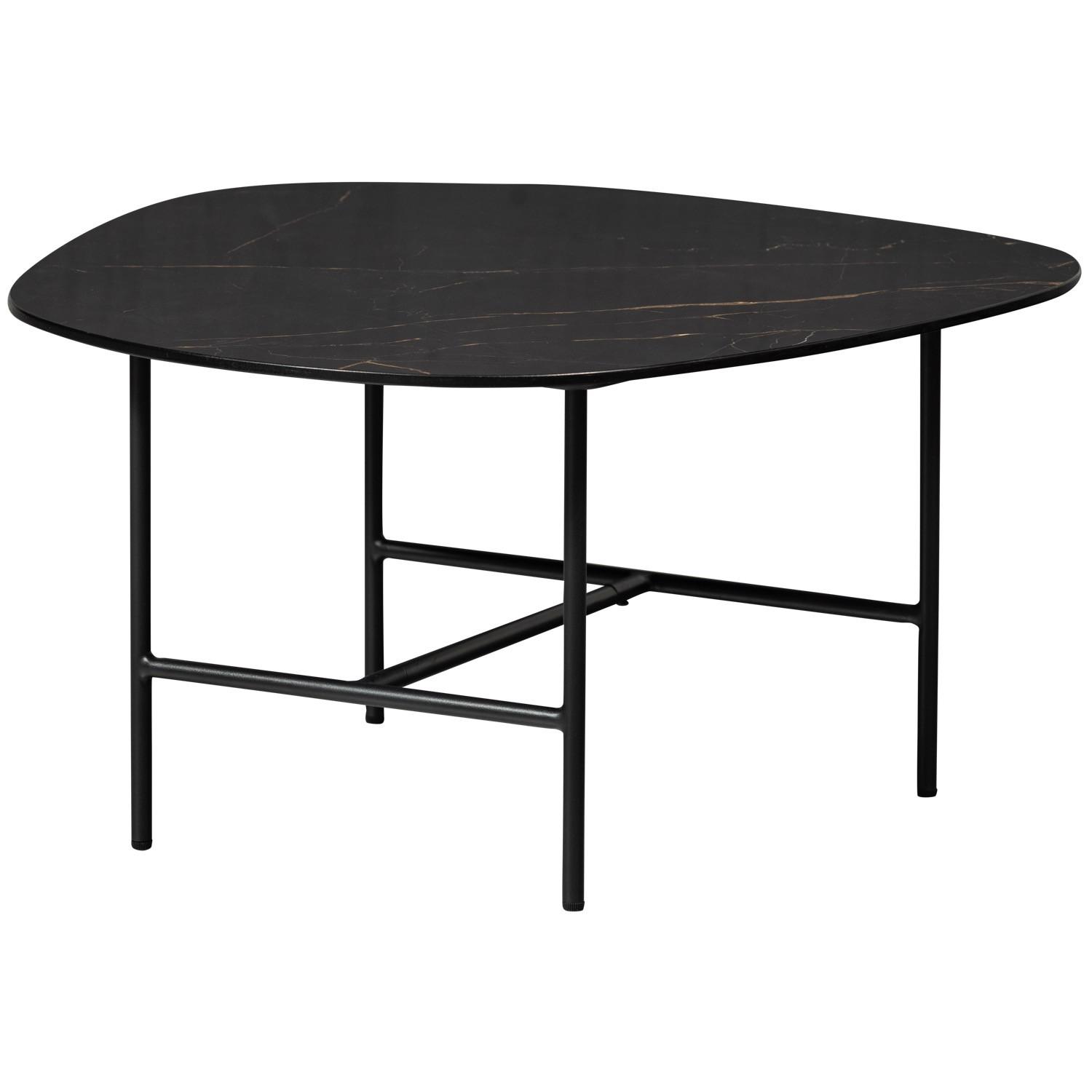 mutoni Table basse Vajen noir 70x70  