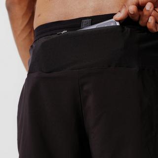 KALENJI  Pantaloncini running 2-in-1 uomo traspiranti poliestere 